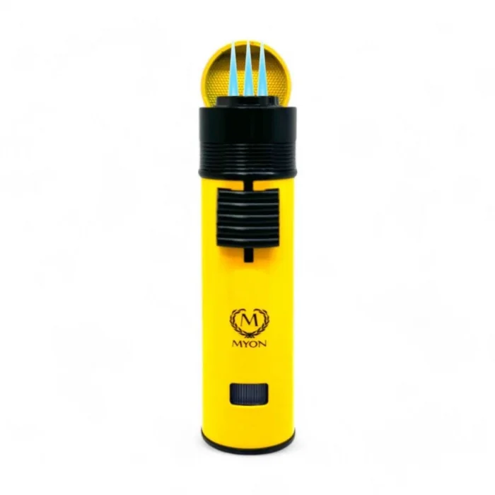 Myon Bayonet 3 Pürmüz Alev Delicili Puro Çakmağı Sarı