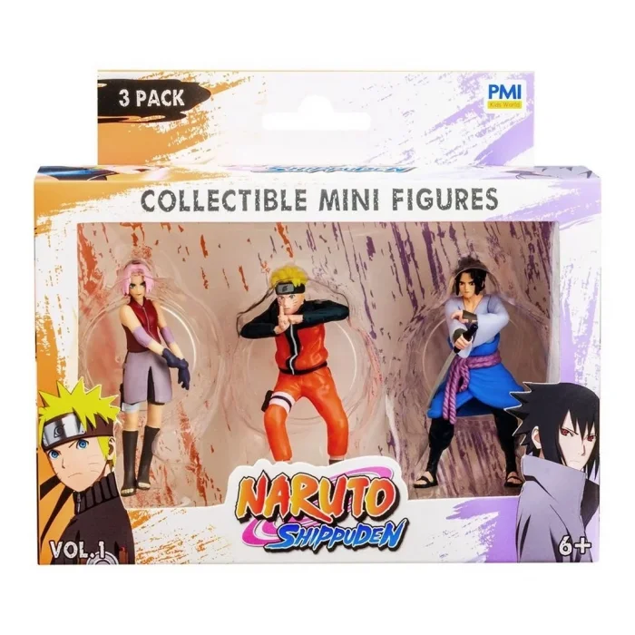 Naruto 3'lü Koleksiyon Figür Seti
