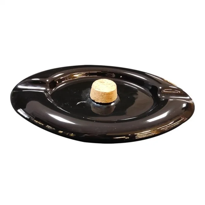 New Seramik Pipo - Puro Küllüğü Siyah Oval 2li
