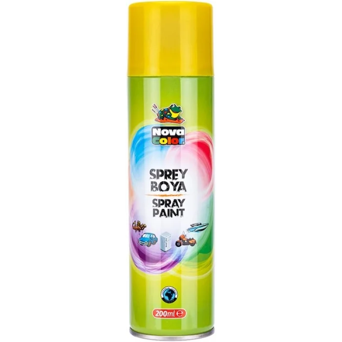 Nova Color Sprey Boya 200 ml. SARI