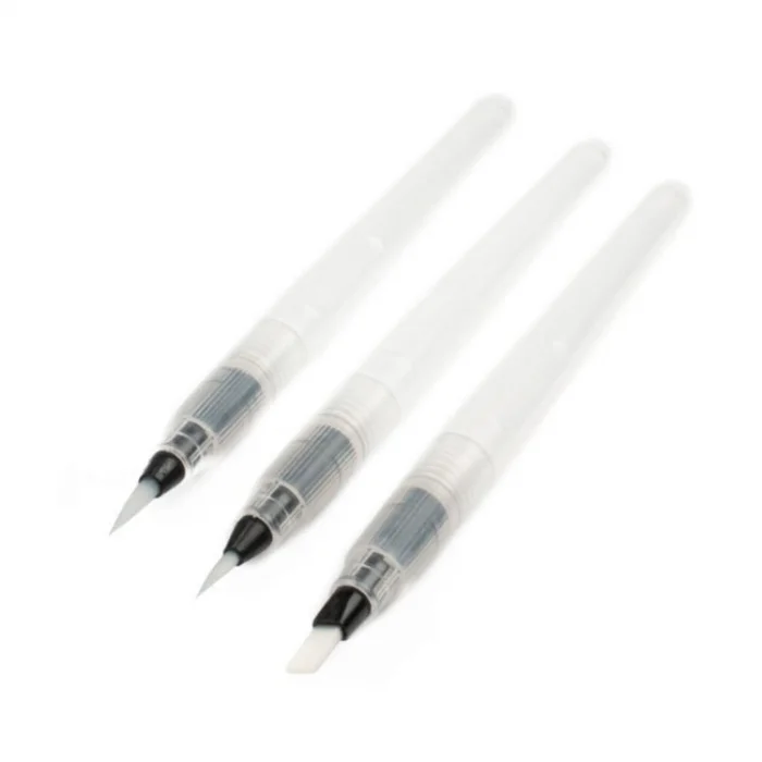 Ollyart Waterbrush Su Hazneli Fırça Seti 3 Boy