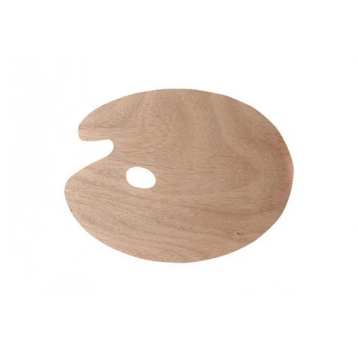 Oval Ahşap Palet 24x30 cm.