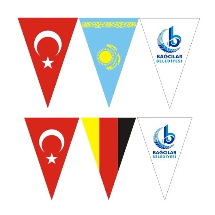 Özel Tasarım İpe Dizili Flama (Metresi)