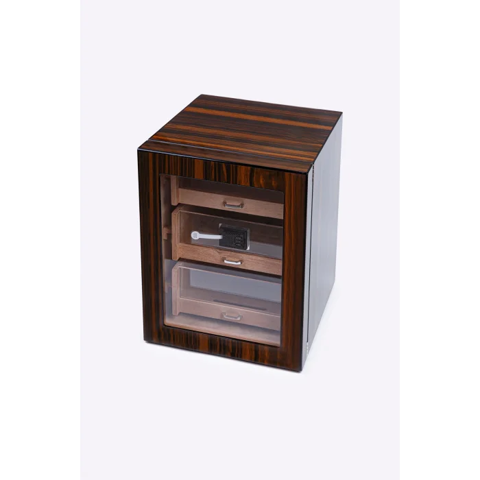 Parmida Ahşap 3 Raflı Sedir Ağacı Nemlendirici Humidor PHUM097 - Parmida