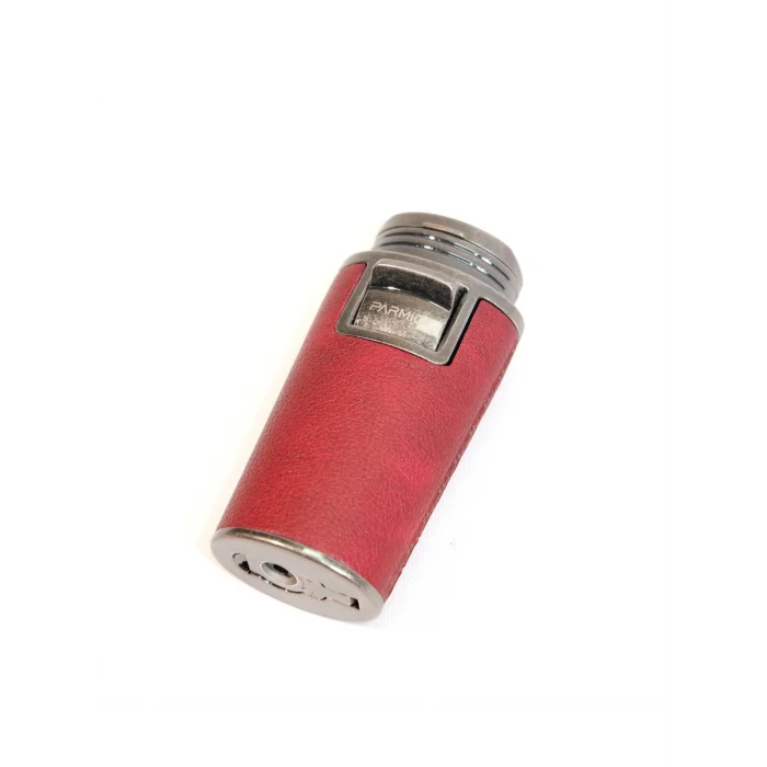 Parmida Bordo Çift Torch Deri Kaplama Puro Çakmak PCM0989 - Parmida
