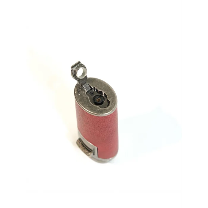 Parmida Bordo Çift Torch Deri Kaplama Puro Çakmak PCM0989 - Parmida