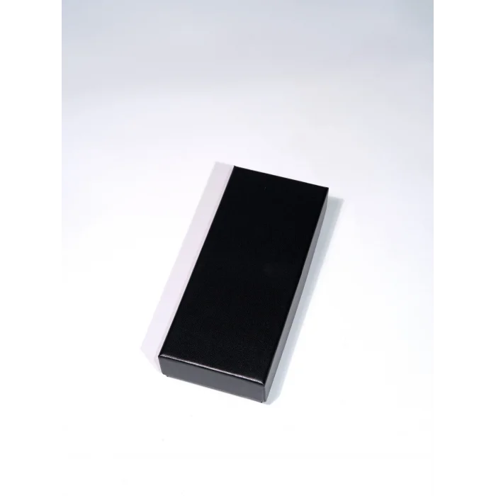 Parmida Gri Puro Makas Bölmeli Deri Puro Taşıma Kılıfı PPK0157 - Parmida