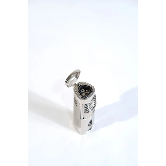 Parmida Gümüş 3 Torch Delicili Puro Çakmak PCM0914 - Parmida