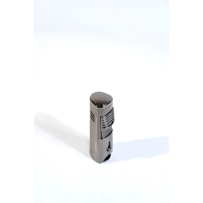 Parmida Gunmetal 3 Torch Delicili Puro Çakmak PCM0915  - Parmida