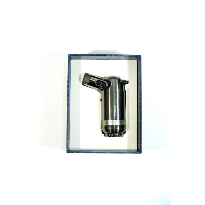Parmida Gunmetal 3 Torch Puro Çakmak PCM0939 - Parmida