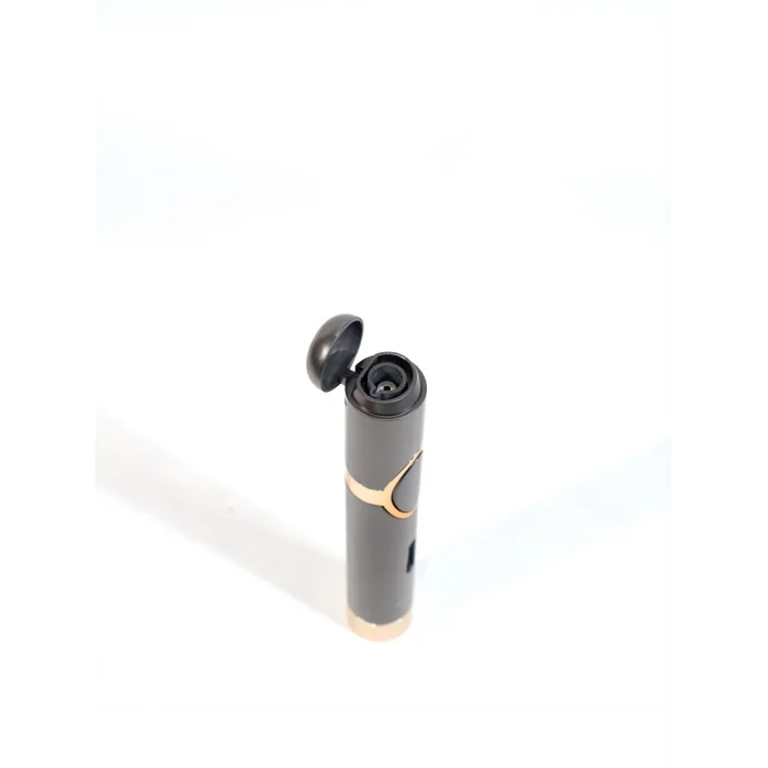 Parmida Gunmetal Puro Tutuculu Tek Torch Puro Çakmak PCM0984 - Parmida