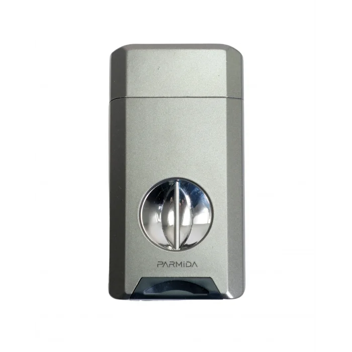Parmida Gunmetal Tek Torch V Cut Puro Çakmak PCM0979 - Parmida