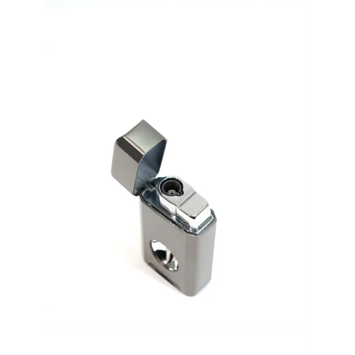Parmida Gunmetal Tek Torch V Cut Puro Çakmak PCM0979 - Parmida