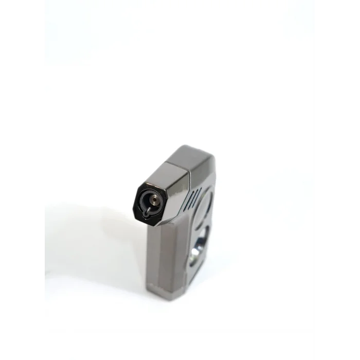 Parmida Gunmetal V Cut Tek Torch Puro Çakmak PCM0974 - Parmida