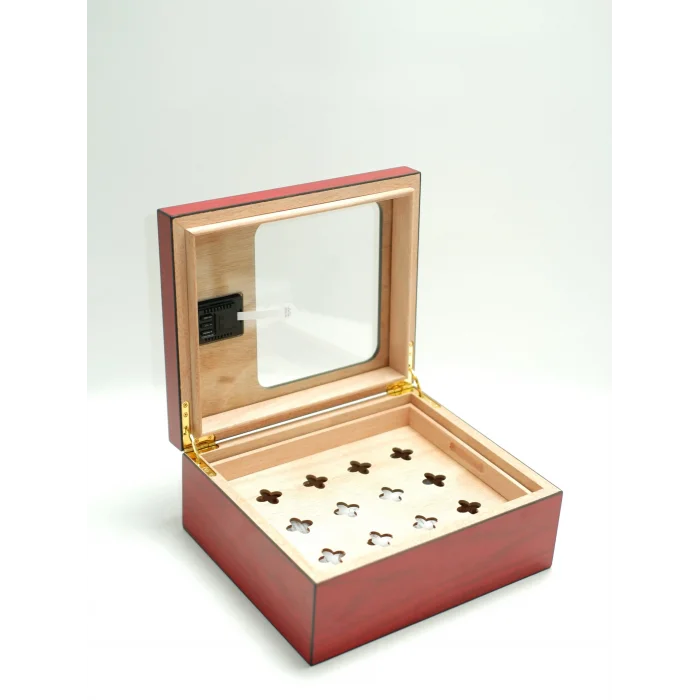 Parmida Humidor Puro Saklama Kutusu Nem Kontrollü Premium Humidor PHUM0269 - Parmida