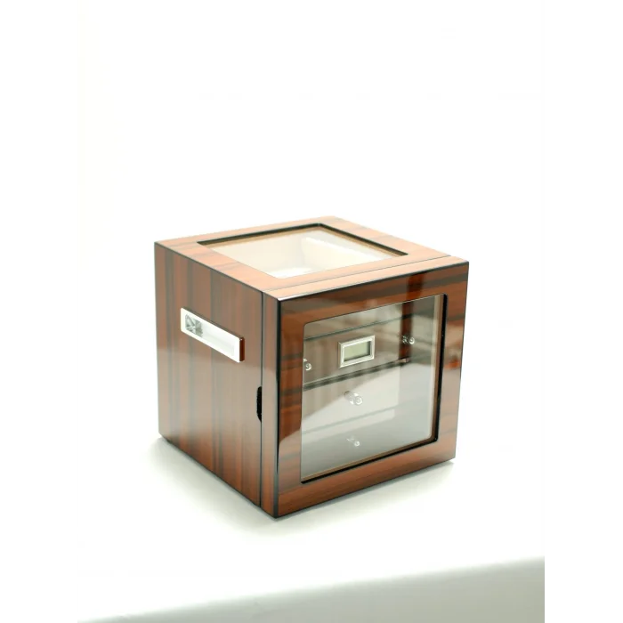 Parmida Kahverengi Humidor 3 Katlı Puro Saklama Kutusu PHUM0249 - Parmida