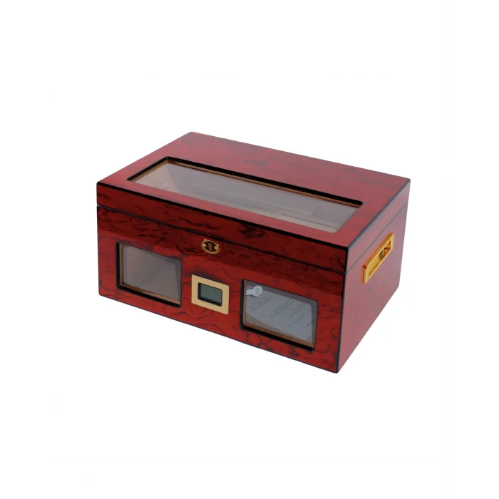 Parmida Mat Vişne Raflı Sedir Ağacı Nemlendirici Humidor PHUM0223 - Parmida