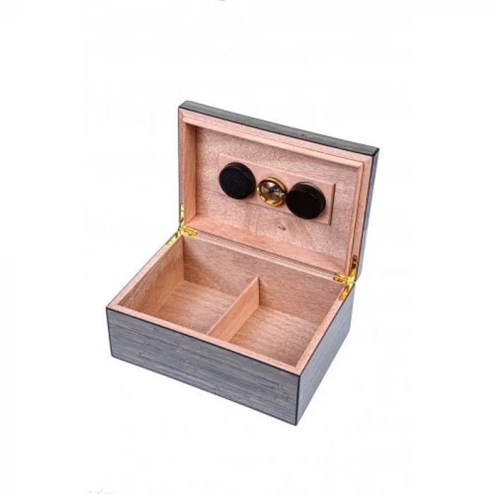 Parmida Mavi Bambu İspanyol Sedir Ağacı Nemlendirici Humidor PHUM095 - Parmida