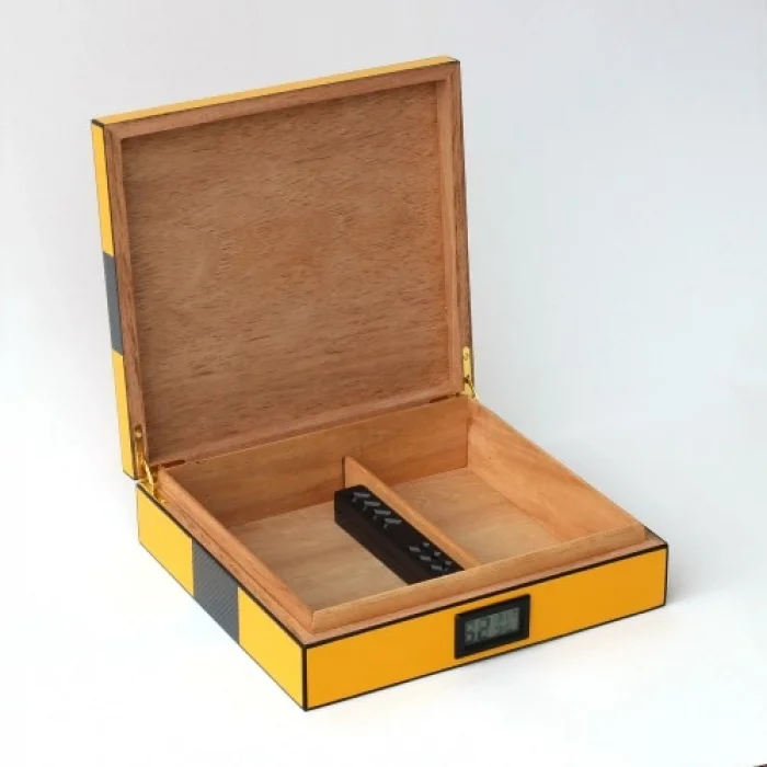 Parmida Sarı Nem Kontrollü Humidor PHUM0131 - Parmida