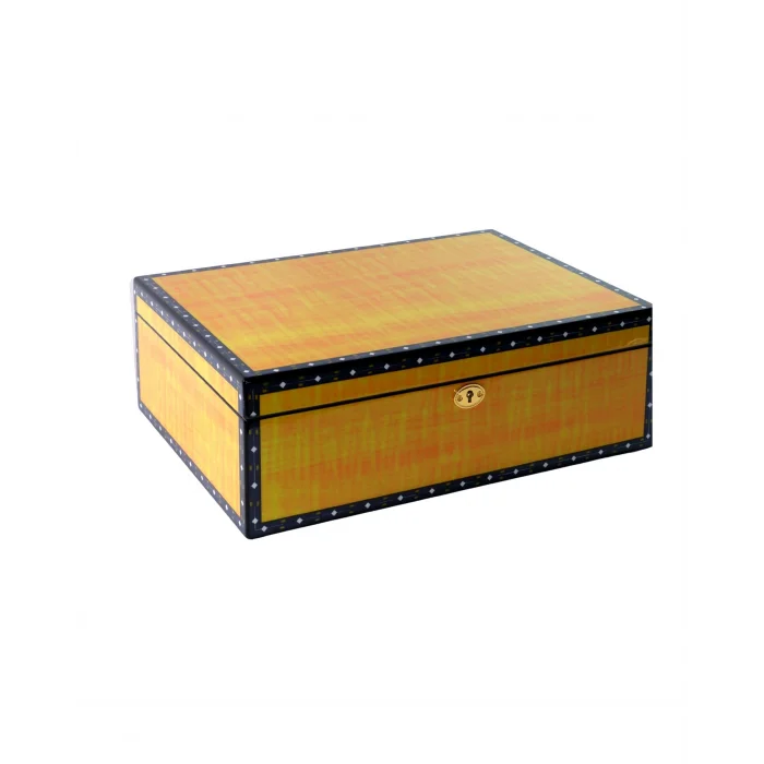 Parmida Sarı Sedir Ağacı Nemlendirici Humidor PHUM0216 - Parmida