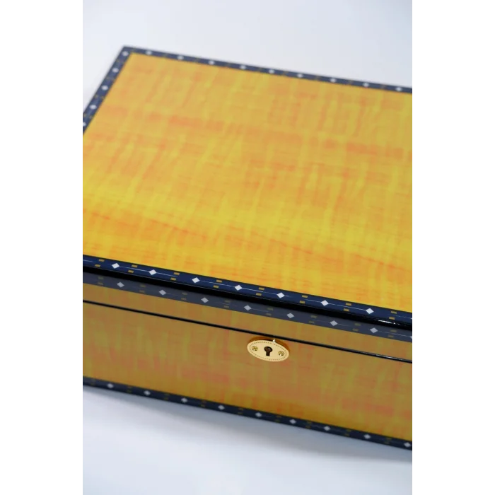 Parmida Sarı Sedir Ağacı Nemlendirici Humidor PHUM0216 - Parmida