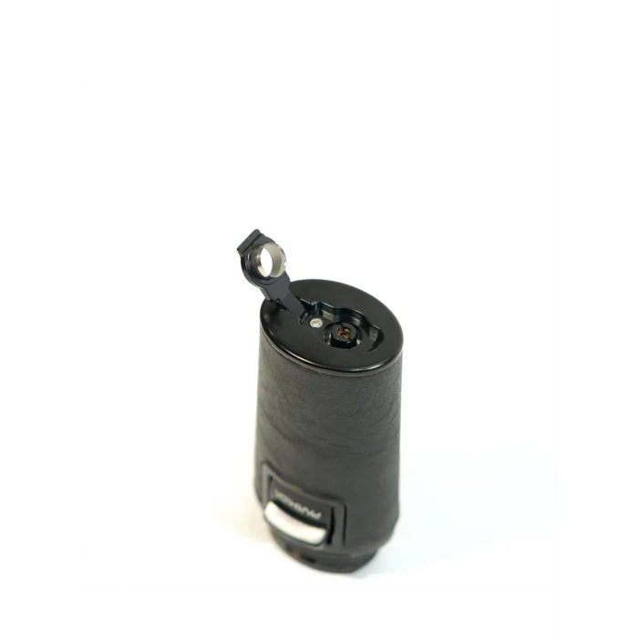 Parmida Siyah Çift Torch Deri Kaplama Puro Çakmak PCM0991 - Parmida