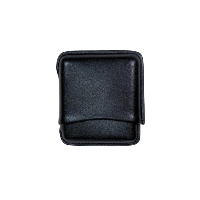 Parmida Siyah Deri Sigarillo Puro Taşıma Kılıfı PPK0151 - Parmida