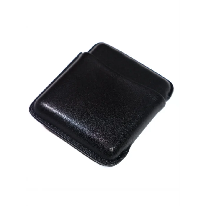 Parmida Siyah Deri Sigarillo Puro Taşıma Kılıfı PPK0151 - Parmida