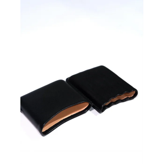 Parmida Siyah Deri Sigarillo Puro Taşıma Kılıfı PPK0151 - Parmida
