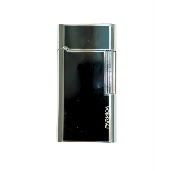 Parmida Siyah-Gümüş Soft Alev Puro Çakmak PCM0958 - Parmida