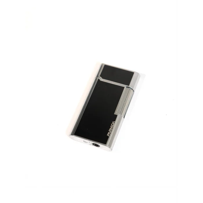 Parmida Siyah-Gümüş Soft Alev Puro Çakmak PCM0958 - Parmida