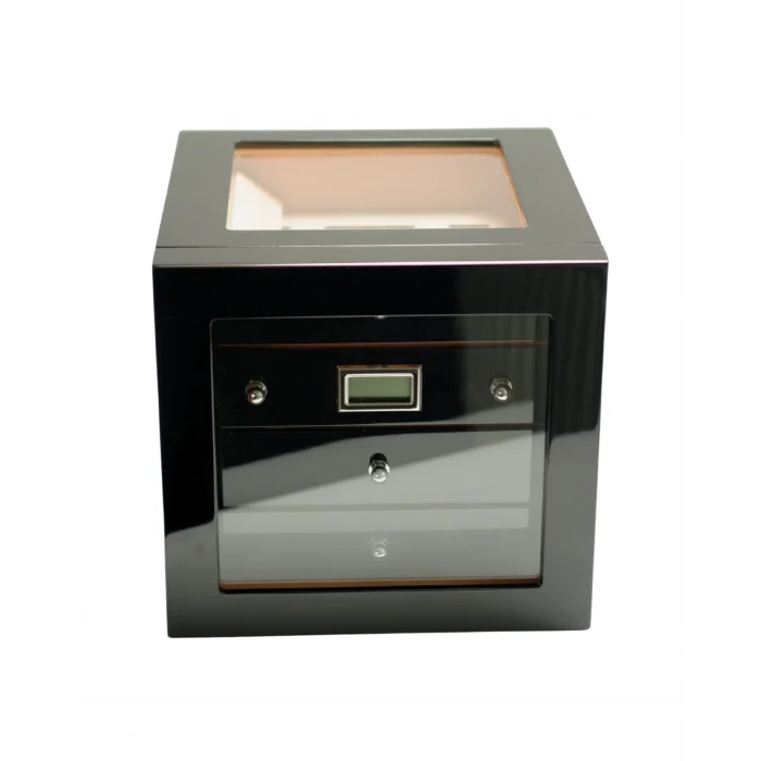 Parmida Siyah Humidor 3 Katlı Puro Saklama Kutusu PHUM0250 - Parmida
