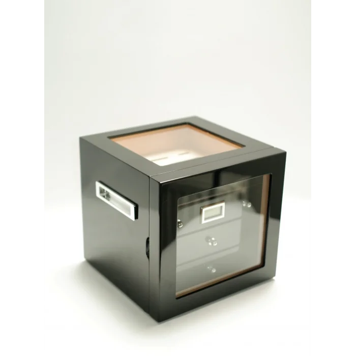 Parmida Siyah Humidor 3 Katlı Puro Saklama Kutusu PHUM0250 - Parmida