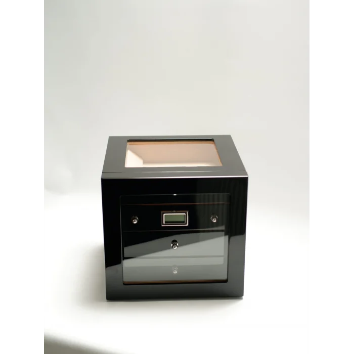 Parmida Siyah Humidor 3 Katlı Puro Saklama Kutusu PHUM0250 - Parmida