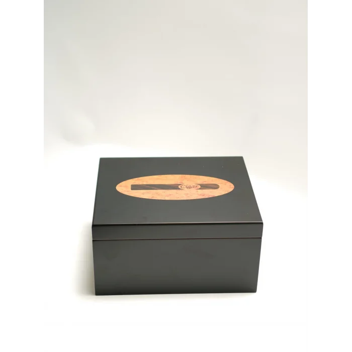 Parmida Siyah Nem Kontrollü Humidor PHUM0243 - Parmida