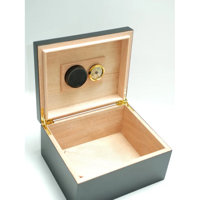 Parmida Siyah Nem Kontrollü Humidor PHUM0243 - Parmida