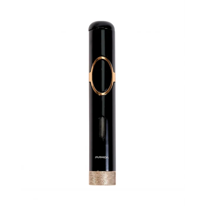 Parmida Siyah Puro Tutuculu Tek Torch Puro Çakmak PCM0986 - Parmida