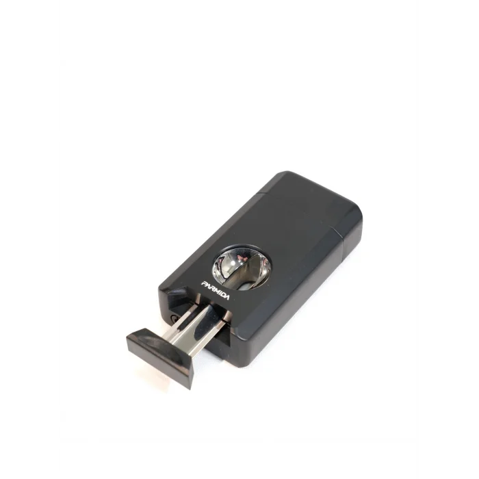 Parmida Siyah Tek Torch V Cut Puro Çakmak PCM0980 - Parmida
