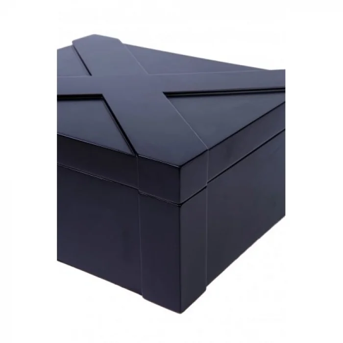 Parmida Siyah X İspanyol Sedir Ağacı Nemlendirici Humidor PHUM088 - Parmida