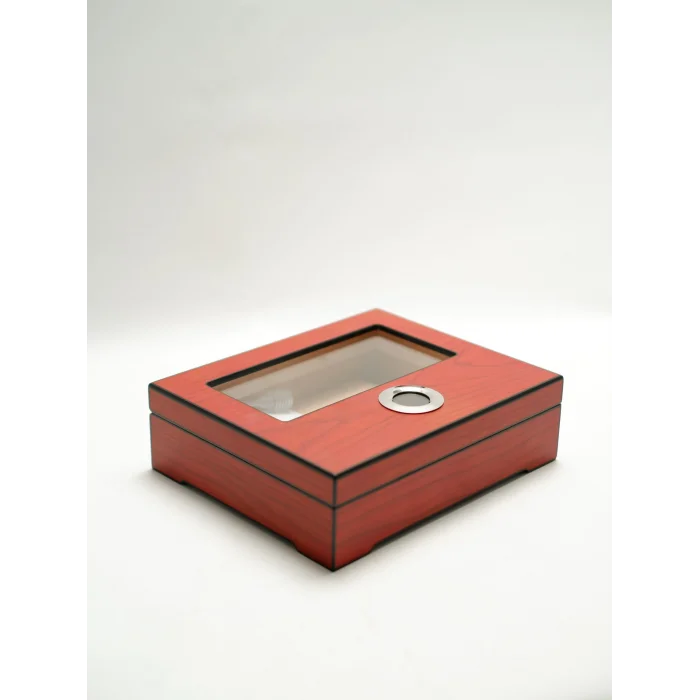 Parmida Vişne Puro Saklama Kutusu Nemlendirici Premium Humidor PHUM0265 - Parmida