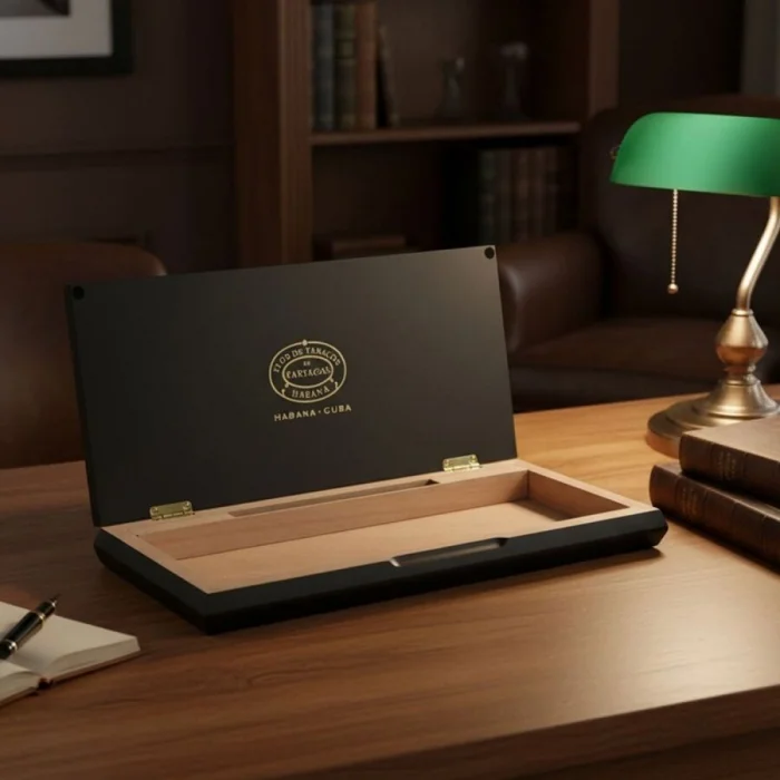 Partagas Serie Mat Siyah Humidor Puro Kutusu 20s