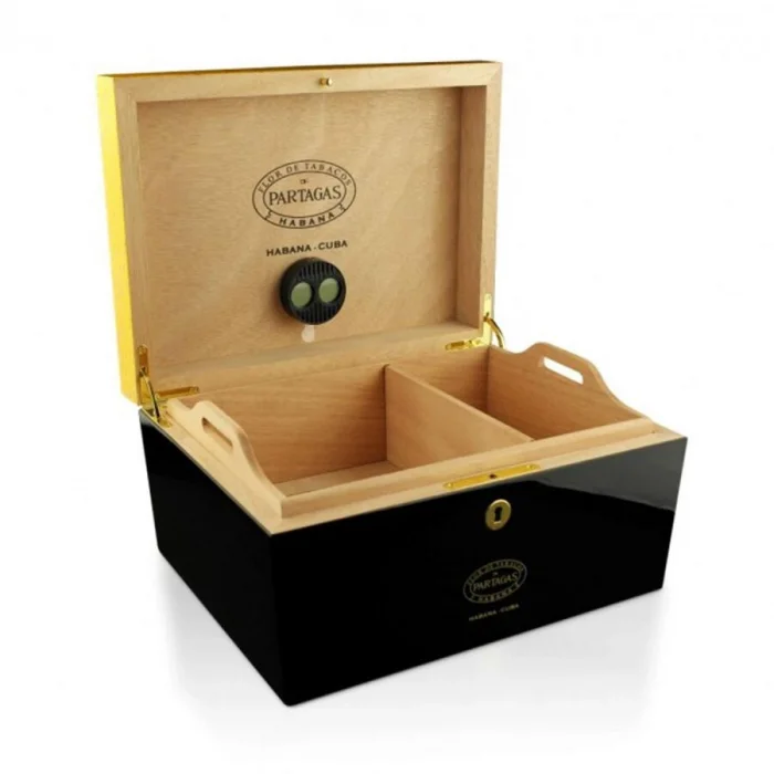 Partagas Siyah/Sarı Lake Humidor Puro Kutusu 50s