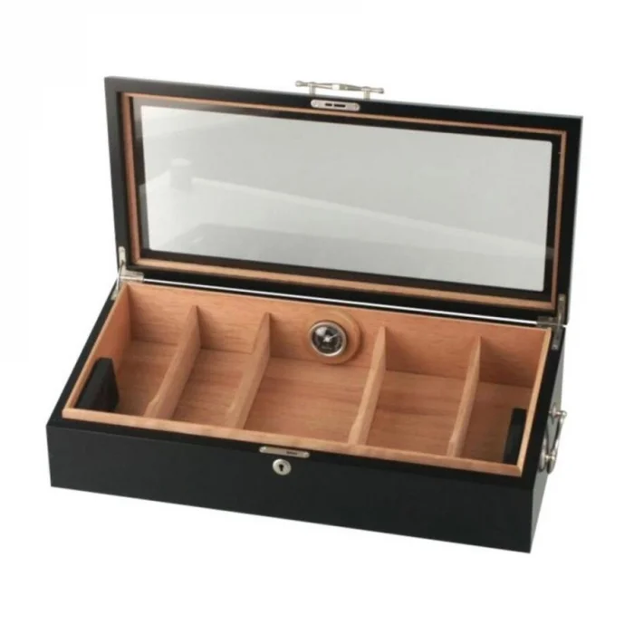 Passatore Alman Gastro Puro Kutusu Humidor Siyah 150s