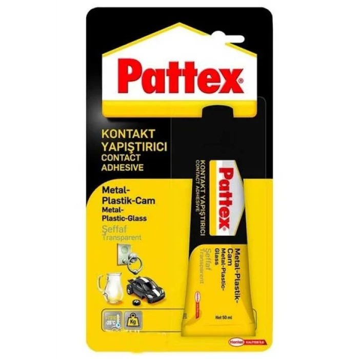 Pattex Kontakt Metal Plastik Cam Yapıştırıcı 50 gr.