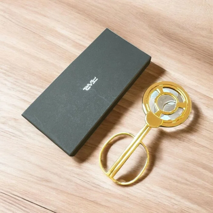 Pearl Japan 3 Bıçaklı Puro Kesici Makas Gold (60Ring)