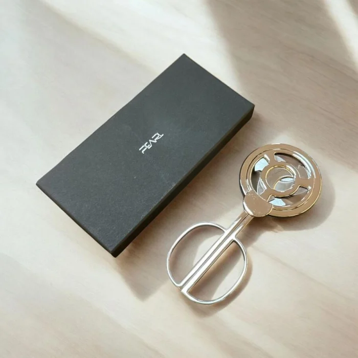 Pearl Japan 3 Bıçaklı Puro Kesici Makas Silver (60Ring)