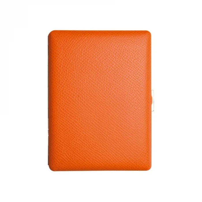 Pearl Japan Cosmos Deri Uzun Sigara Tabakası Noblesse Orange 9lu