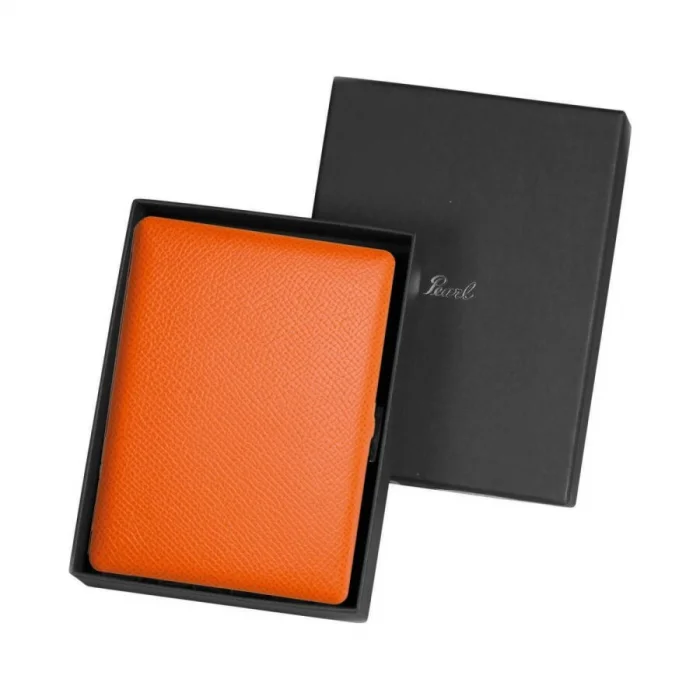 Pearl Japan Cosmos Deri Uzun Sigara Tabakası Noblesse Orange 9lu