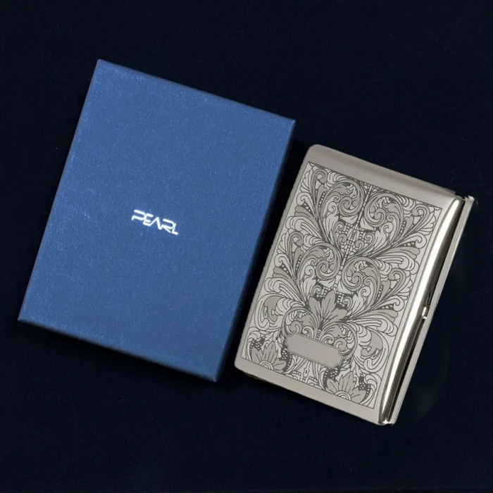 Pearl Japan Cosmos Metal Uzun Sigara Tabakası Arabesque 9lu