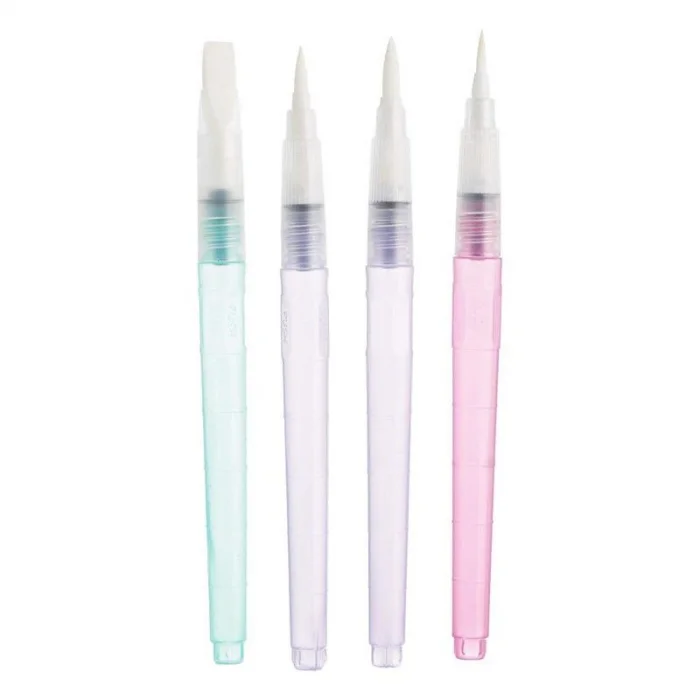 Pebeo Waterbrush Su Hazneli Fırça Seti 4 Boy